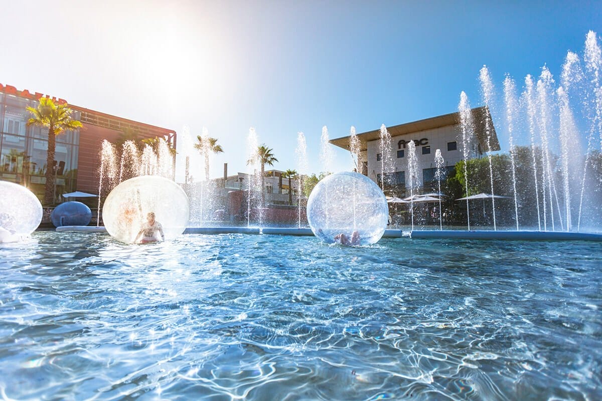 Dancing fontaines Polygone Riviera Cagnes