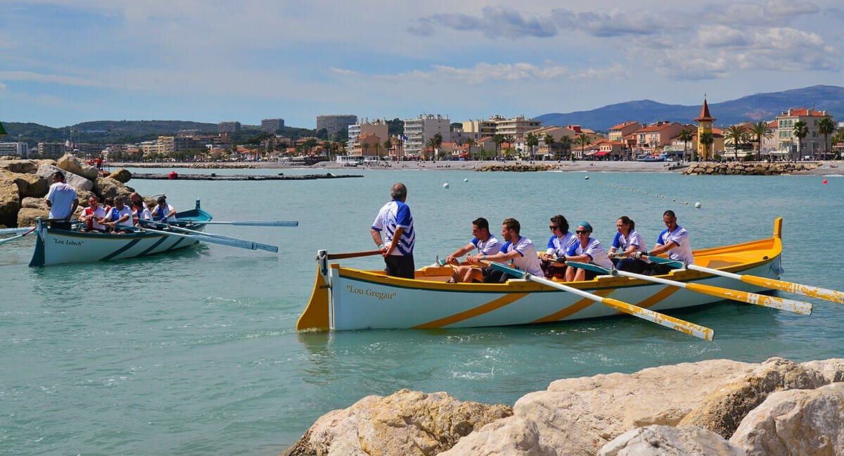 Rame traditionnelles à Cagnes