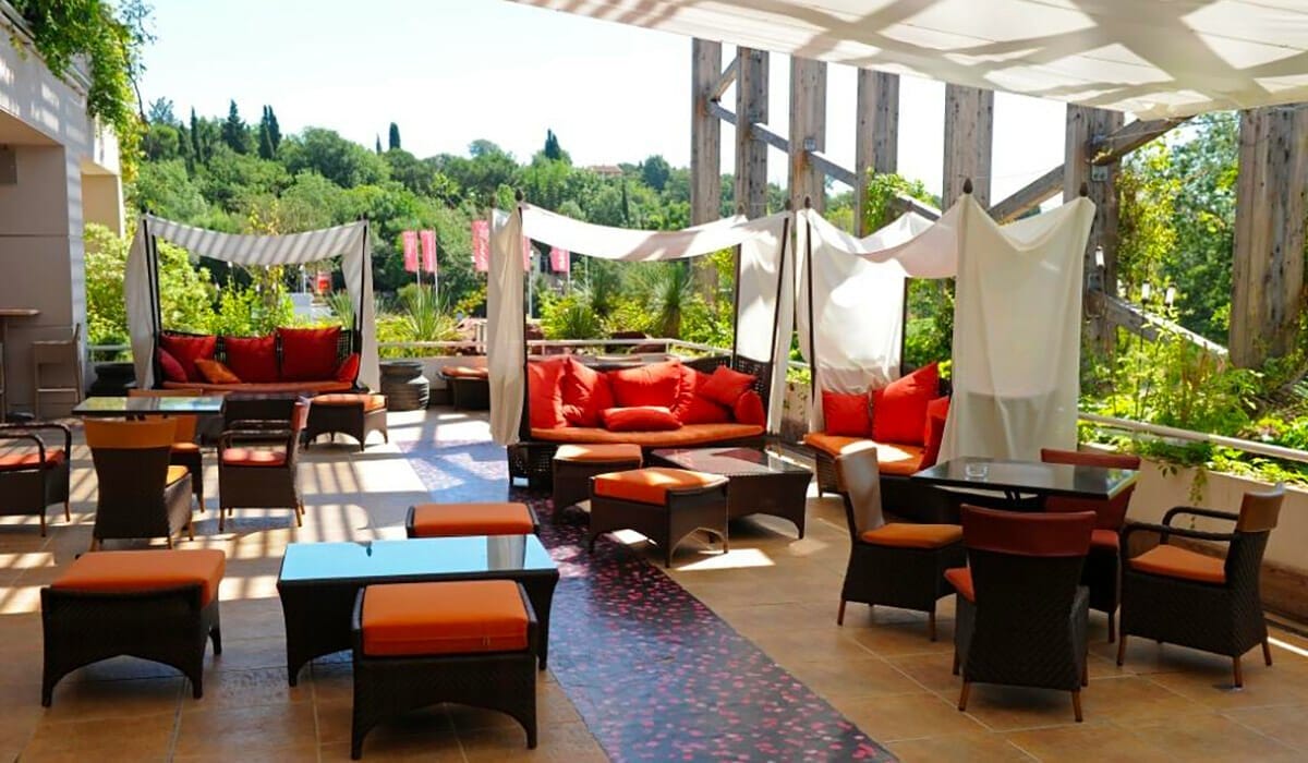 Terrasse lounge casino Terrazur - Cagnes-sur-Mer