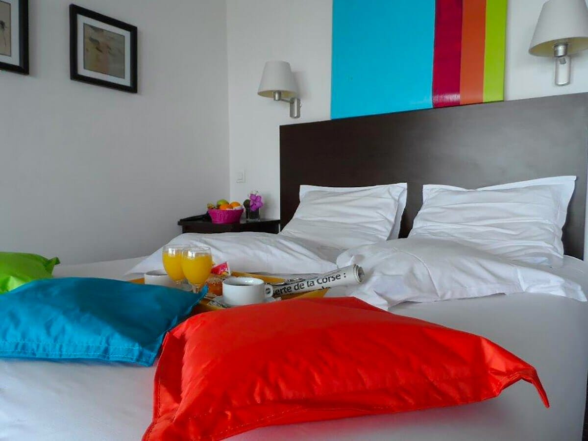 Chambre double Tiercé beach hotel - Cagnes-sur-Mer