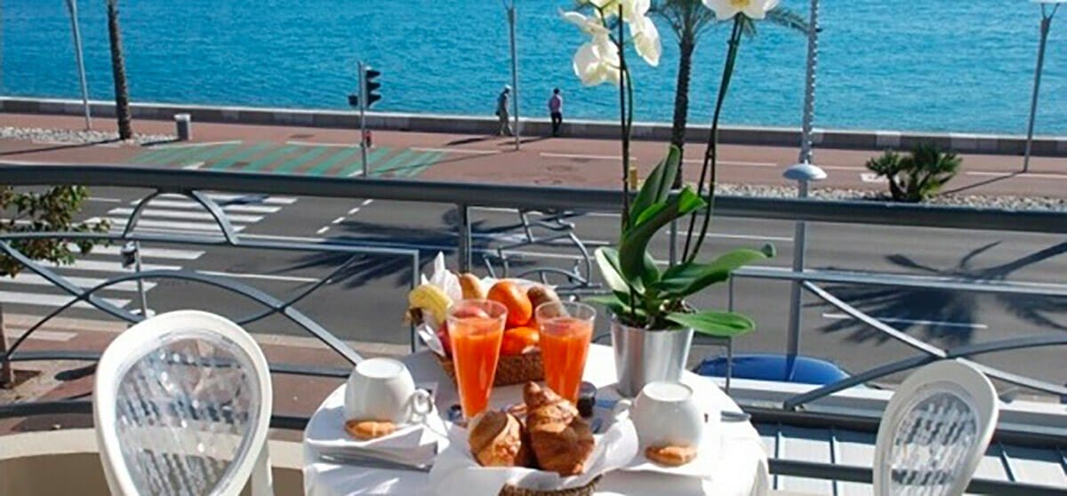 Vue mer Vanille hôtel - Cagnes-sur-Mer