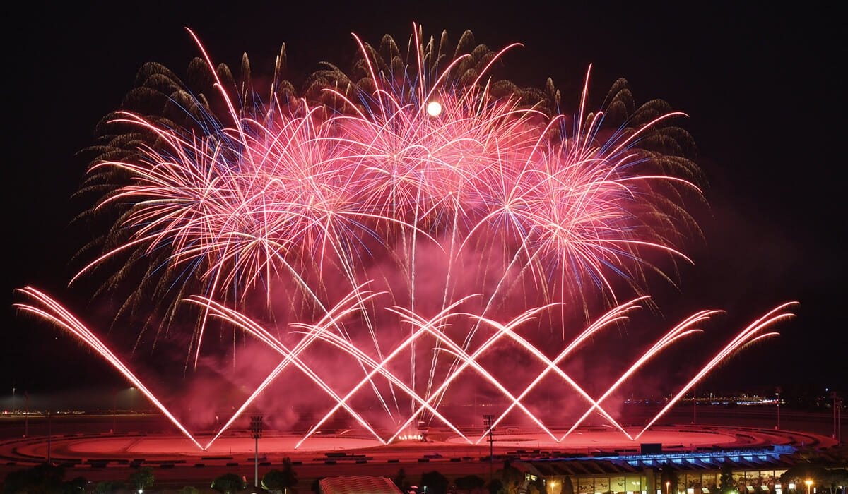 Feux d'artifice Hippodrome en Fête